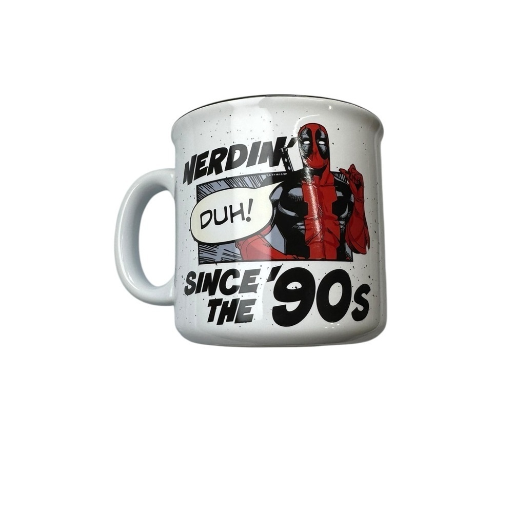 Marvel.   Red and White 90s Celebration Mug